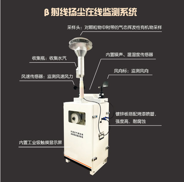 貝塔射線揚塵監(jiān)測設備守護當今環(huán)境